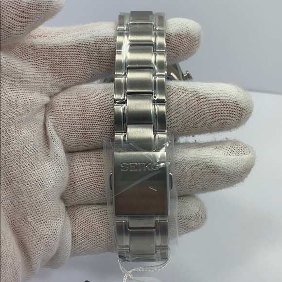Seiko chronograph SS date quartz watch SSB221P1 - Picture 6 of 7